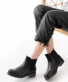 165-230 Siyah Lastikli Günlük Kadın Bot
