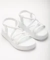 24413-841 Beyaz Dolgu Topuk Kadın Sandalet
