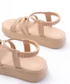24413-841 Nut Dolgu Topuk Kadın Sandalet