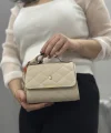 Bej cilt zoje çanta