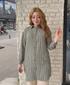 Çizgili tunik gömlek