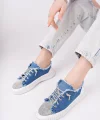 Enber Mavi Kot Bağcıklı Spor Ayakkabı