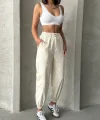 Jogger lastik paça pantolon