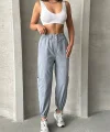Jogger lastik paça pantolon