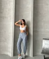 Jogger lastik paça pantolon