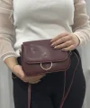 Kahve cilt mossi çanta