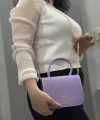 Lila cilt krash çanta