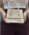 Luxe krem cilt çanta
