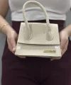 Luxe krem cilt çanta