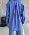 Modal oversize cepli gömlek