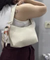 Riwan krem cilt çanta