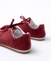 RS-01 Bordo Süet İnce Taban Günlük Spor Ayakkabı