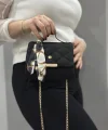 Siyah cilt zoje çanta