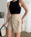 Tek cepli şort etek