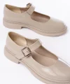 YSN-4444 Bej Rugan Günlük Bayan Ayakkabı