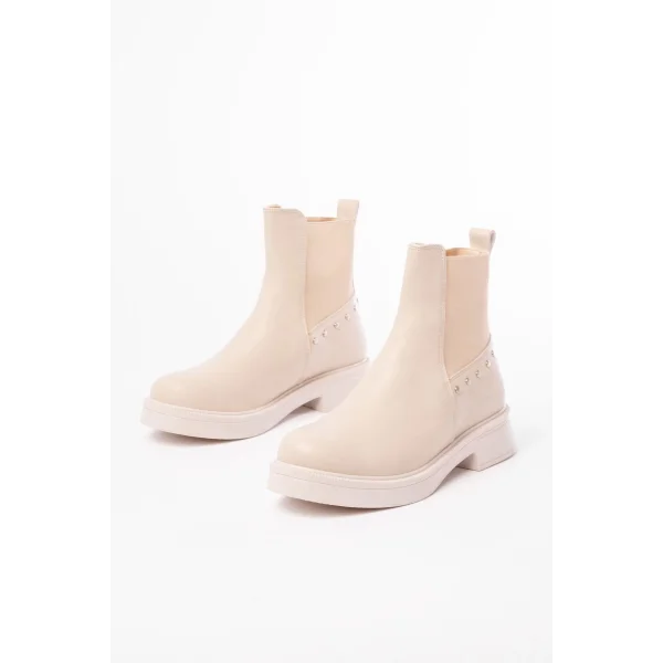 02-2005 Bej Lastikli Günlük Kadın Bot