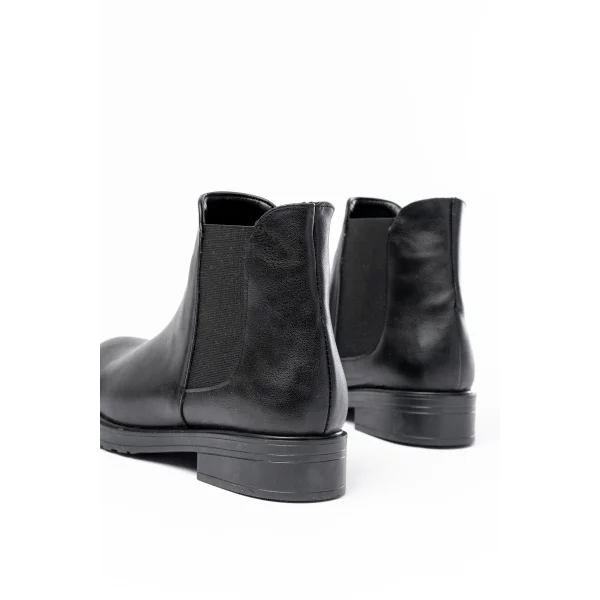 165-230 Siyah Lastikli Günlük Kadın Bot