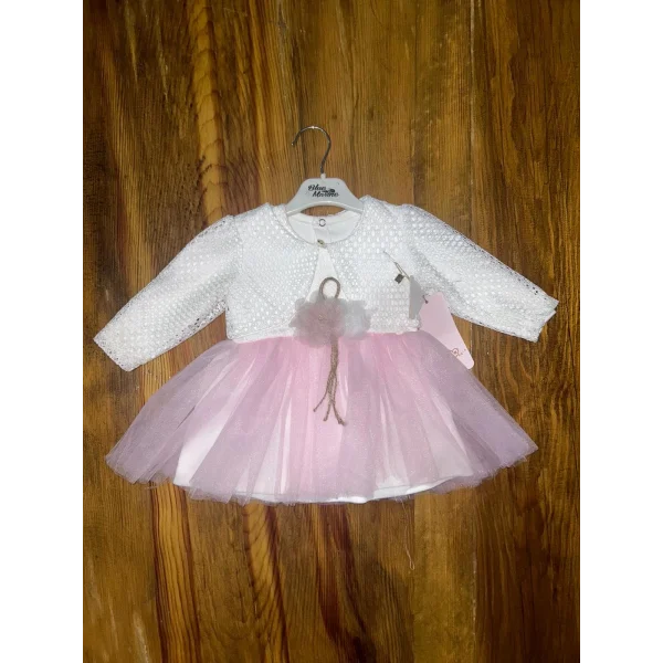 9-18 aylık prenses elbise pembe