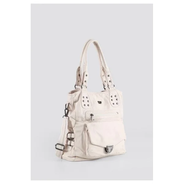 Asin Bej Cilt Omuz Çantası