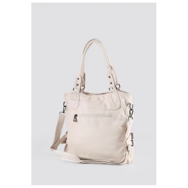 Asin Bej Cilt Omuz Çantası