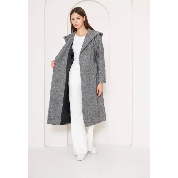 BALIKSIRTI KAPŞONLU KAŞE