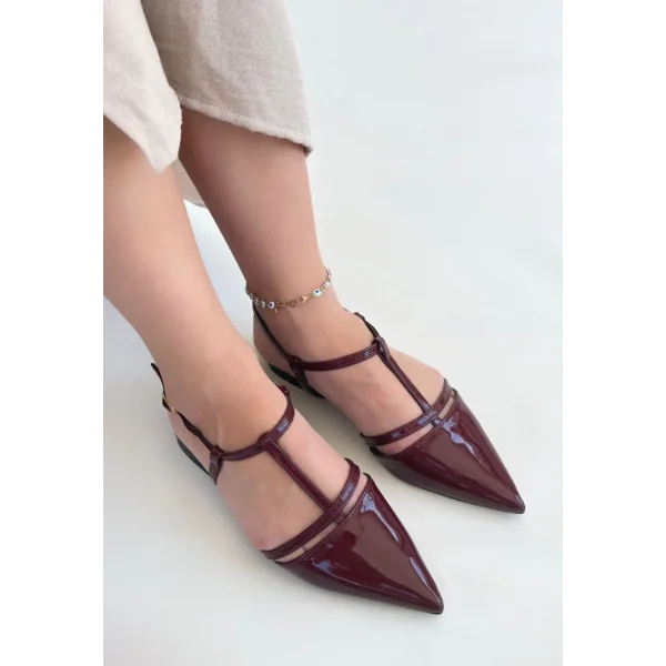 Canca Bordo Rugan Babet Ayakkabı