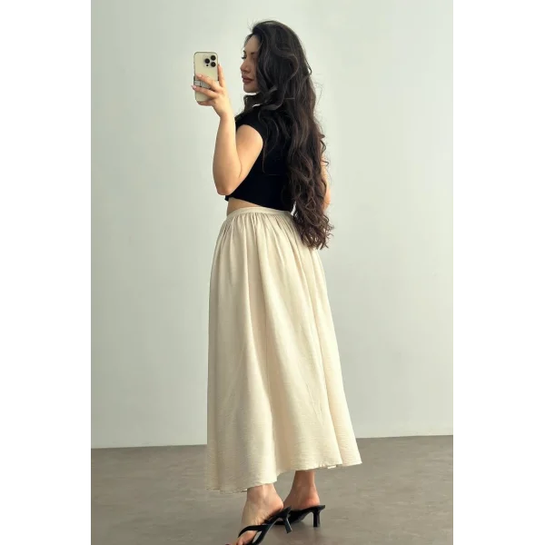 Cepli keten etek bej kz24