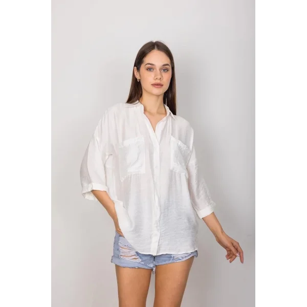 Cepli salaş gömlek t1010