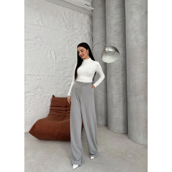 Cırtlı palazzo pantolon