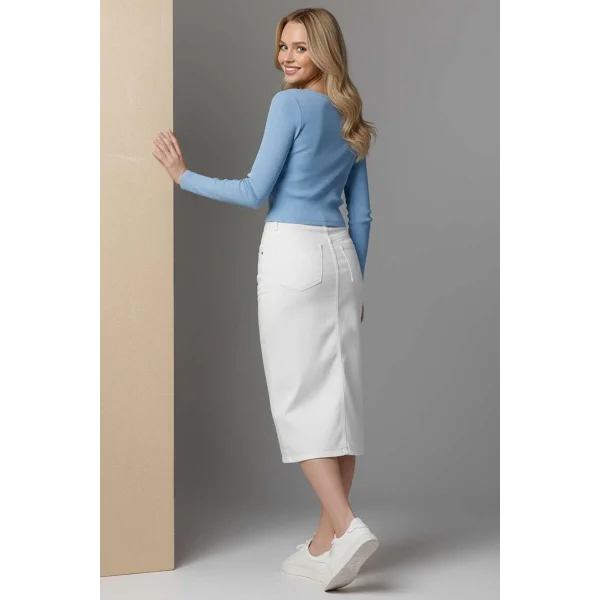 Çıtçıt Detaylı Bluz Mavi T4343