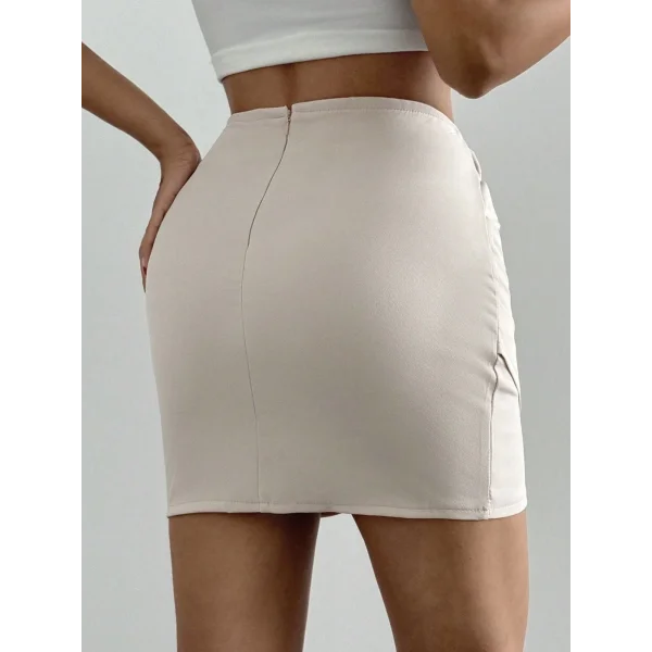 Drapeli mini etek s24771