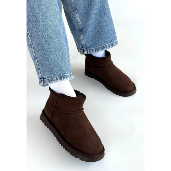 Elsa Kahverengi Süet Bot