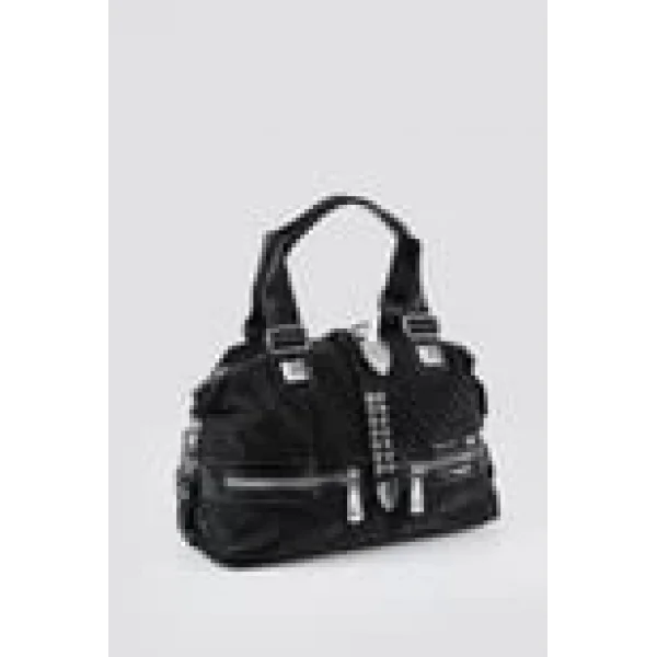 Firy Siyah Cilt Omuz Çantası