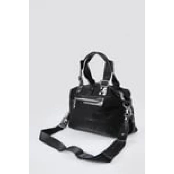 Firy Siyah Cilt Omuz Çantası