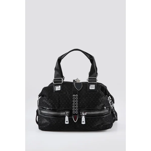 Firy Siyah Cilt Omuz Çantası