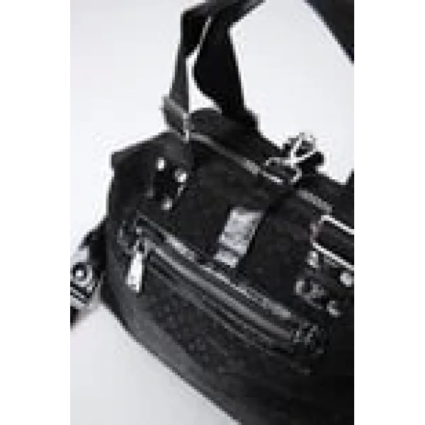 Firy Siyah Cilt Omuz Çantası