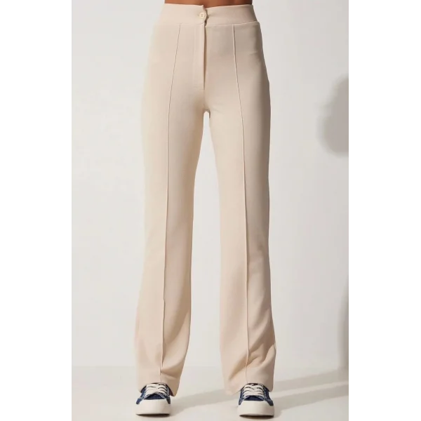 İthal krep kumaş palazzo pantolon