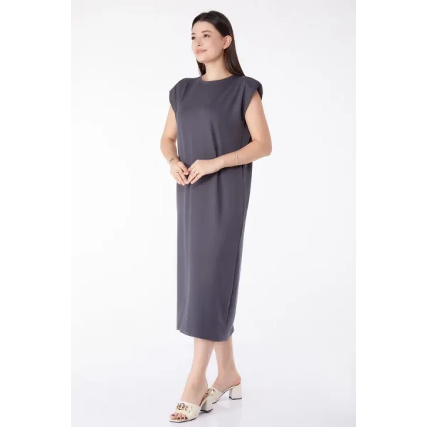 Jile elbise antrasit