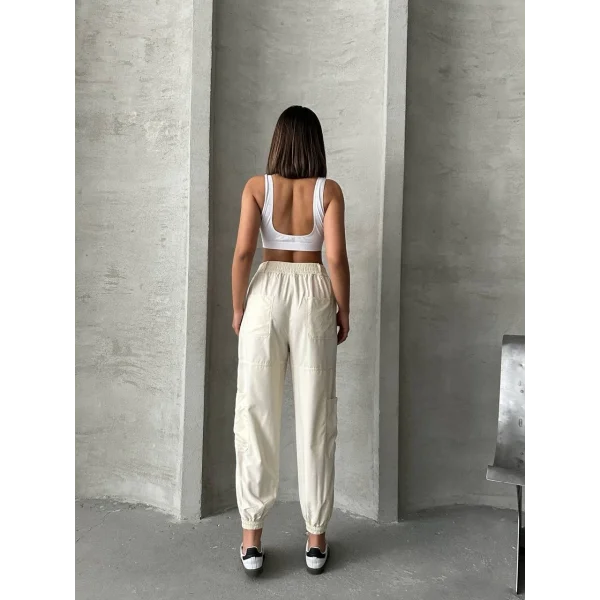 Jogger lastik paça pantolon