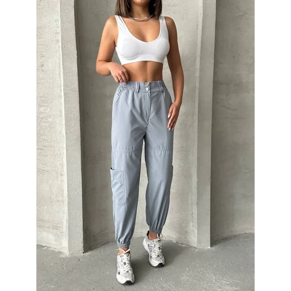 Jogger lastik paça pantolon