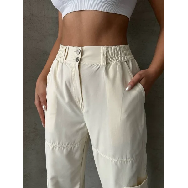 Jogger lastik paça pantolon