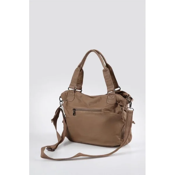 Katti Vizon Cilt Omuz Çantası