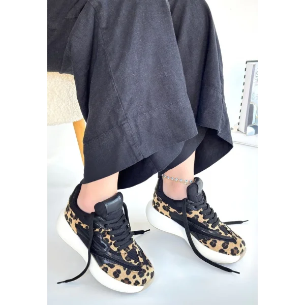 Kendy Leopar Nubuk Spor Ayakkabı