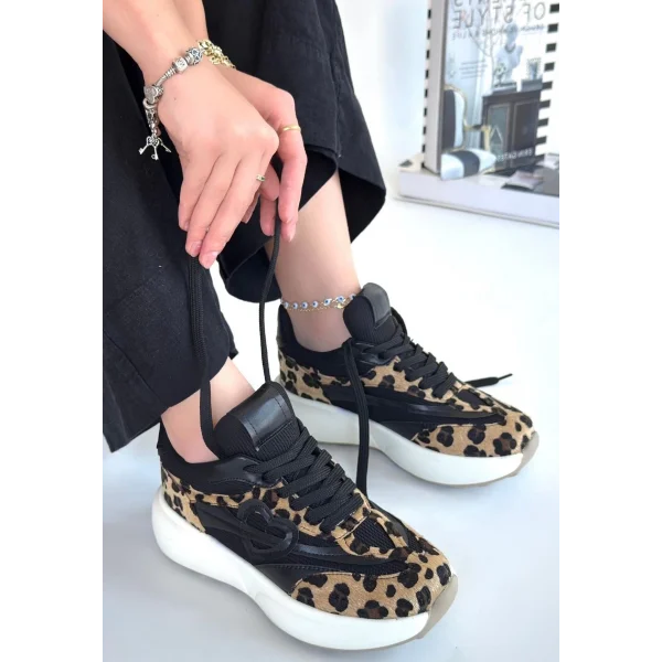 Kendy Leopar Nubuk Spor Ayakkabı