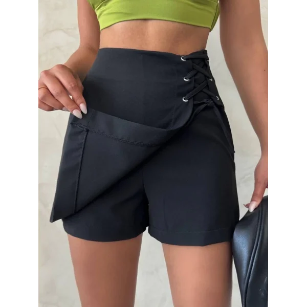 Kuş gözü şort etek s25819