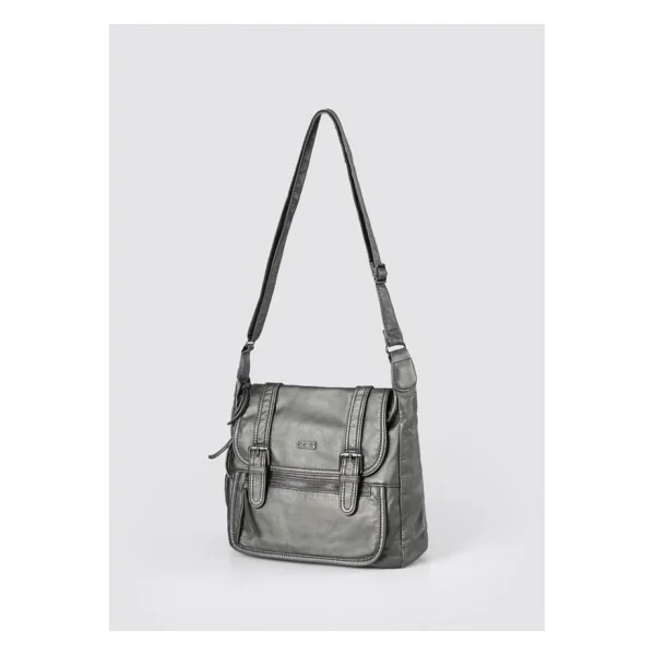 Liye Platin Cilt Omuz Çantası