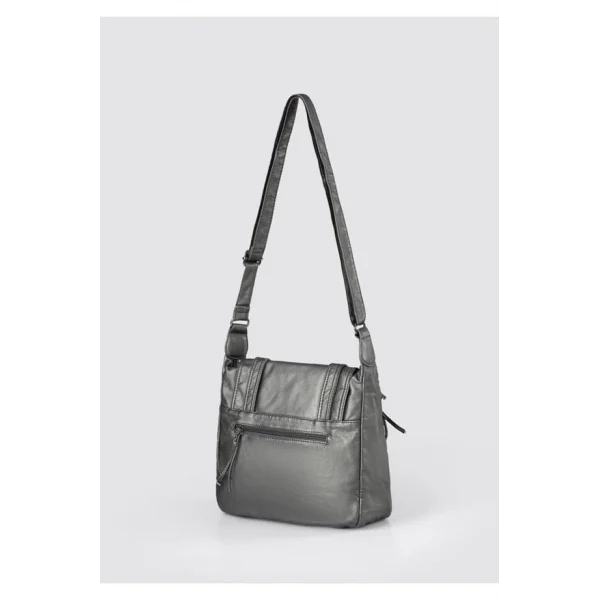 Liye Platin Cilt Omuz Çantası