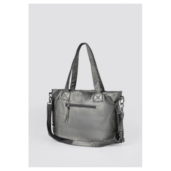 Lonti Platin Cilt Omuz Çantası