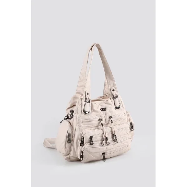 Miver Bej Cilt Omuz Çantası