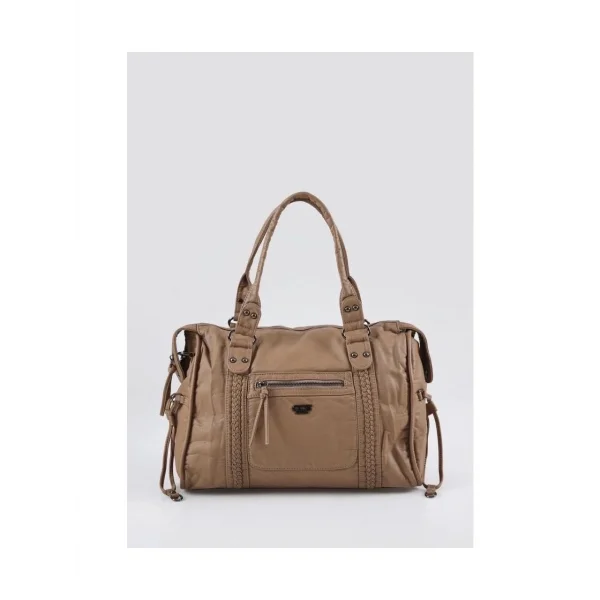 Muert Vizon Cilt Omuz Askılı El Çantası